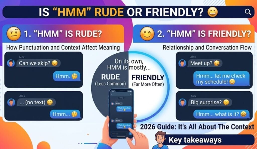 Is HMM Rude or Friendly