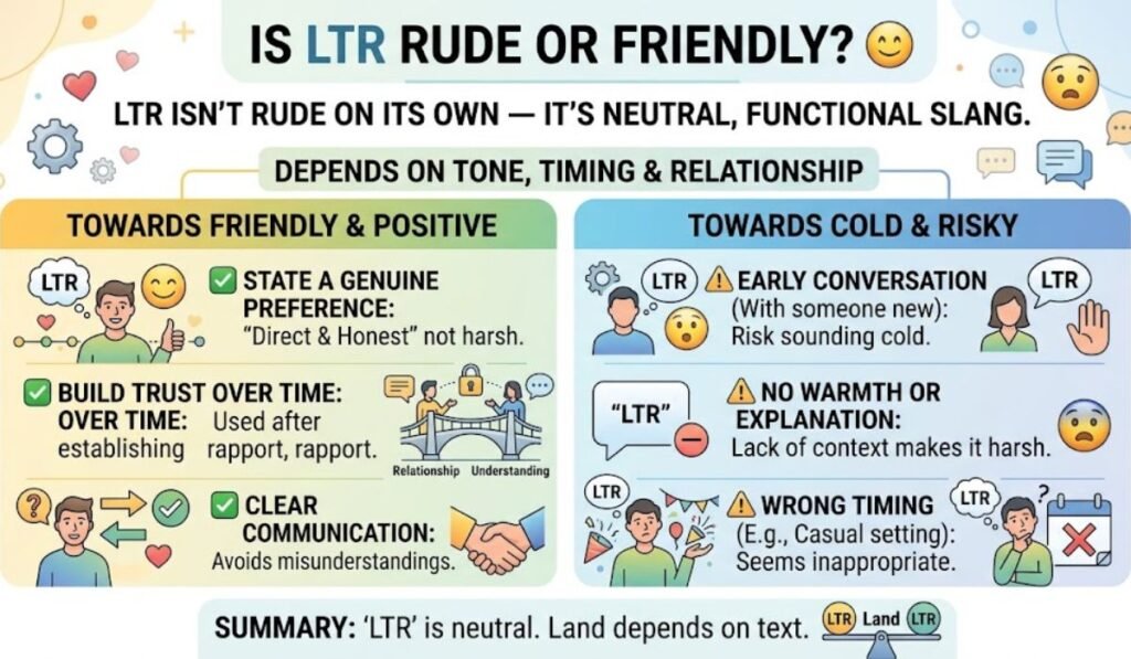 Is LTR Rude or Friendly