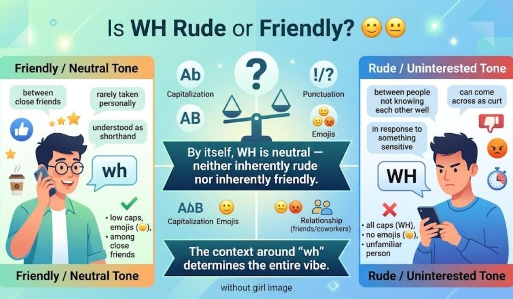 Is WH Rude or Friendly