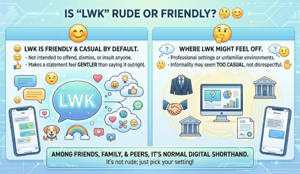 LWK Rude or Friendly