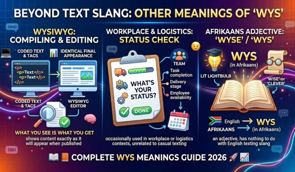 Other Meanings of WYS