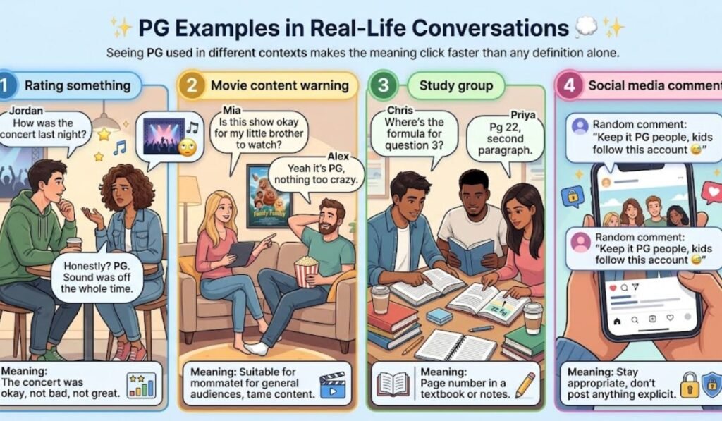 PG Examples in Real-Life Conversations
