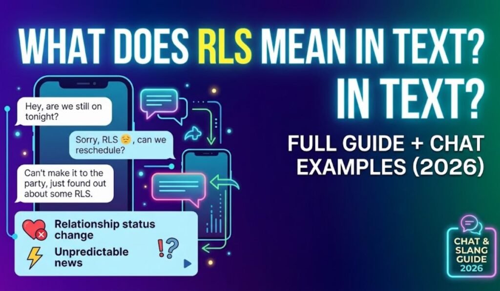 RLS Mean in Text