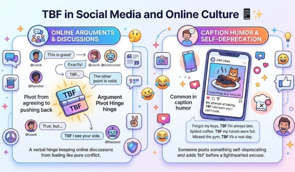 TBF in Social Media and Online Culture