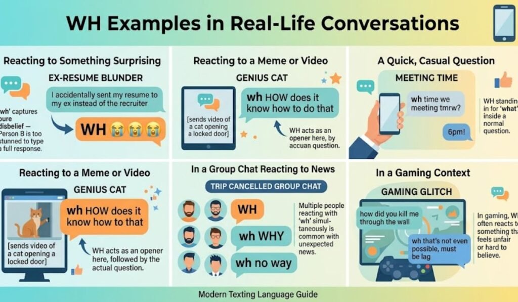 WH Examples in Real-Life Conversations