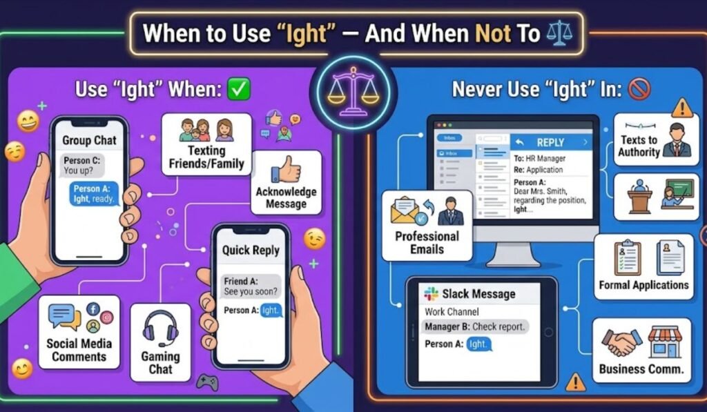 When to Use Ight — And When Not To
