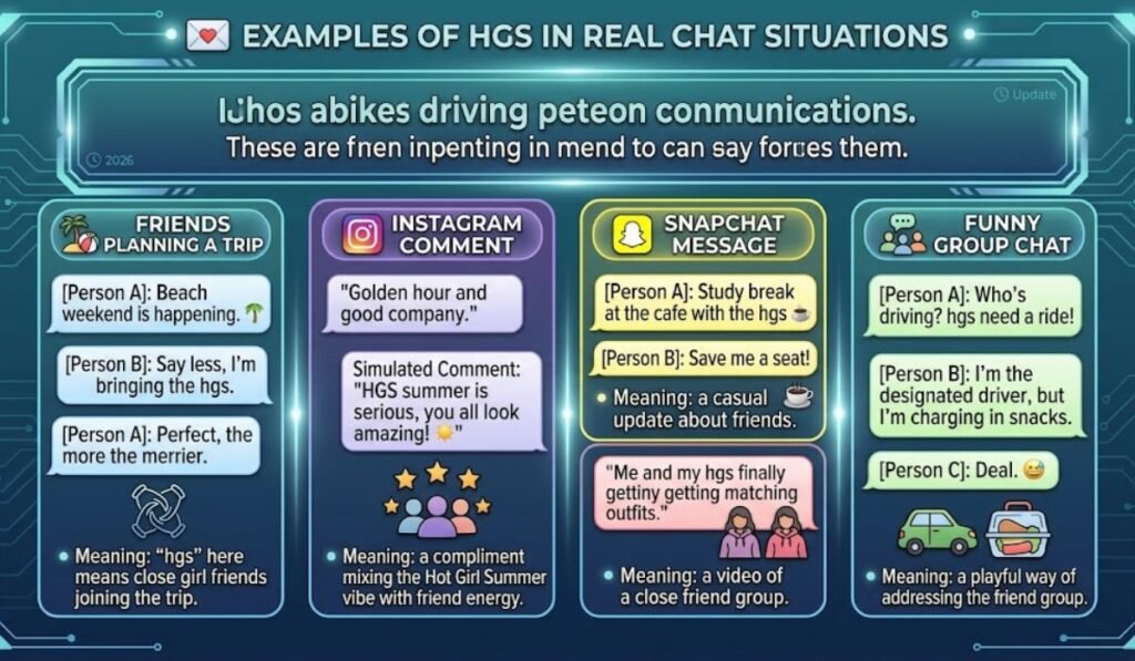 Examples of HGS in Real Chat Situations