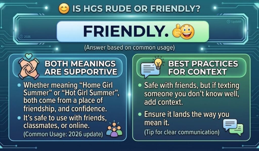 Is HGS Rude or Friendly