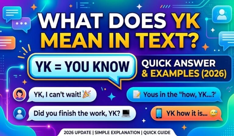YK Mean in Text